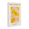 Stupell Industries Lemons on Pink Florals Canvas Wall Art Design by Incado